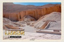 Holzschild 12x18 cm Luxor Ägypten Tal der Könige Bildmotiv Reisemotiv Abenteuer Reisen