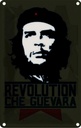 Blechschild 30x20 cm Revolution Che Guevara Kuba Amerika USA