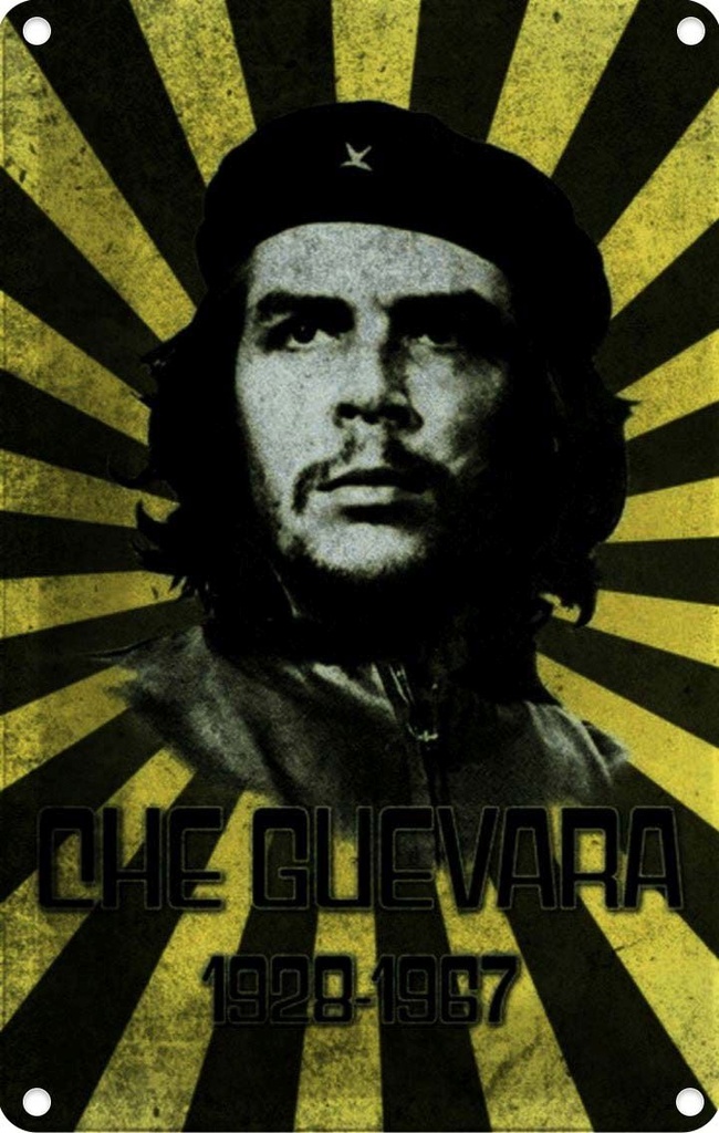 [LA-113913-2030] Blechschild 30x20 cm Che Guevara 1928-1967 Kuba Amerika USA