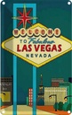 Blechschild 30x20 cm welcome to fabulous las vegas Abenteuer Reisen Amerika USA Urlaub