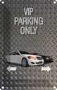 Blechschild 30x20 cm Parken VIP parking only Warnschild Hinweisschild Sicherheit Vorsicht