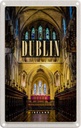 Blechschild 30x20 cm Dublin Ireland Cathedral Reiseziel Bildmotiv Reisemotiv Abenteuer Reisen Urlaub