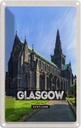 Blechschild 30x20 cm Glasgow Scotland Schloss Bildmotiv Reisemotiv Abenteuer Reisen Urlaub