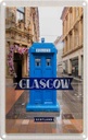 Blechschild 30x20 cm Glasgow Scotland Hafenstadt Police Bildmotiv Reisemotiv Abenteuer Reisen Urlaub