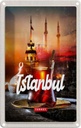 Blechschild 30x20 cm Istanbul Turkey Çay türkischer Tee Bildmotiv Reisemotiv Abenteuer Reisen Urlaub