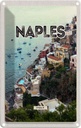Blechschild 30x20 cm Naples Italy Neapel Italien Panorama Bildmotiv Reisemotiv Abenteuer Reisen Urlaub