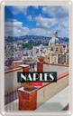 Blechschild 30x20 cm Naples Italy Neapel Panorama Himmel Bildmotiv Reisemotiv Abenteuer Reisen Urlaub