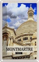 Blechschild 30x20 cm Montmartre Paris Architektur Bildmotiv Reisemotiv Abenteuer Reisen Urlaub Häuser