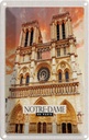 Blechschild 30x20 cm Notre-Dame de Häuser Architektur Paris Kunst Bildmotiv Reisemotiv Abenteuer Reisen Urlaub