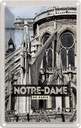 Blechschild 30x20 cm Notre-Dame de Architektur Paris Bildmotiv Reisemotiv Abenteuer Reisen Urlaub Häuser