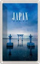 Blechschild 30x20 cm Japan Asien Häuser Architektur Meer Kultur Bildmotiv Reisemotiv Abenteuer Reisen Urlaub