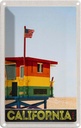 Blechschild 30x20 cm California Amerika USA Urlaub Küste Strand Meer Bildmotiv Reisemotiv Abenteuer Reisen