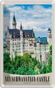 Blechschild 30x20 cm Neuschwanstein Schloss Architektur Bildmotiv Reisemotiv Abenteuer Reisen Urlaub Häuser