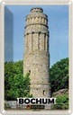 Blechschild 30x20 cm Bochum Bismarkturm Architektur Bildmotiv Reisemotiv Abenteuer Reisen Urlaub Häuser