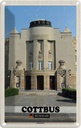 Blechschild 30x20 cm Cottbus Staatstheater Architektur Bildmotiv Reisemotiv Abenteuer Reisen Urlaub Häuser