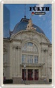Blechschild 30x20 cm Fürth Stadttheater Architektur Bildmotiv Reisemotiv Abenteuer Reisen Urlaub Häuser