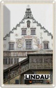 Blechschild 30x20 cm Lindau Rathaus Architektur Bildmotiv Reisemotiv Abenteuer Reisen Urlaub Häuser