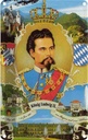 Blechschild 30x20 cm Ludwig II König Bayern King
