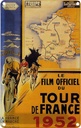 Blechschild 30x20 cm le film Fahrrad Tour France 1952