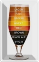 Blechschild 30x20 cm Bier Bierglas lager pale saison Bar Club Alkohol