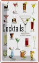 Blechschild 30x20 cm Cocktails cuba libre Martini