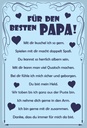 Holzschild 30x20 cm Für den besten Papa Männer Frauen