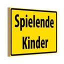 Holzschild 20x30 cm Spielende Kinder Kids Teens