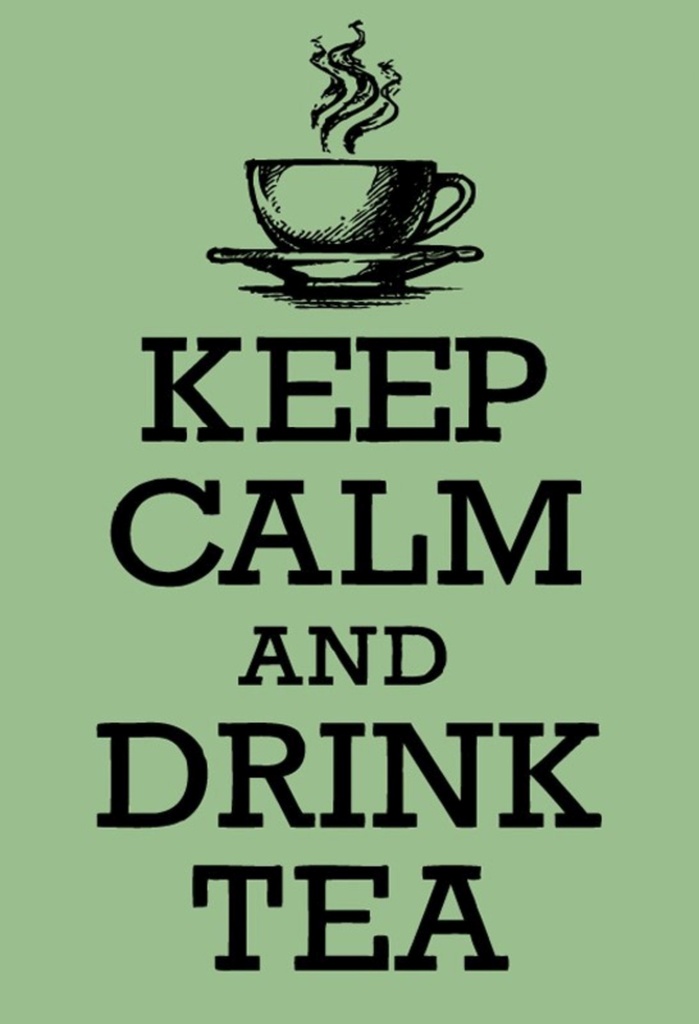 [LA-111679-H] Holzschild 30x20 cm Keep Calm and drink tea