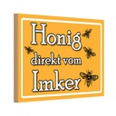 Holzschild 20x30 cm direkt vom Imker Dekoration