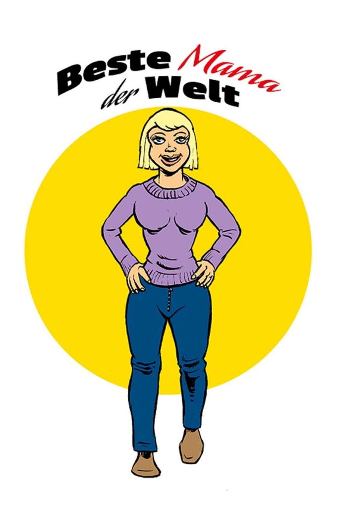 [LA-111903-H] Holzschild 30x20 cm Beste Mama der Welt Männer Frauen