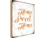 Holzschild 30x20 cm Home sweet Herz Geschenk