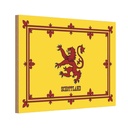 Holzschild 20x30 cm Schottland Königswappen Flagge Fahne Wappen