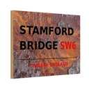 Holzschild 20x30 cm England Stamford Bridge SW6