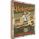 Holzschild 30x20 cm Pinup American veterans liberty Pin Up
