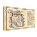 Holzschild 20x30 cm Architekt Beruf Arbeit