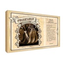 Holzschild 20x30 cm Friseurin Beruf Arbeit
