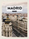 Holzschild 30x20 cm Madrid Spanien Bildmotiv Reisemotiv Abenteuer Reisen