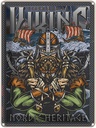 Blechschild 40x30 cm Scandinavian Viking Veritage Dekoration
