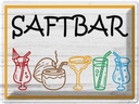 Blechschild 30x40 cm Saftbar