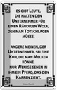 Blechschild 18x12 cm Leute, die halten Unternehmer Dekoration Spruch Zitat