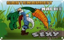 Blechschild 12x18 cm Gartenarbeit macht sexy Geschenk Garten