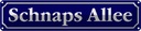 Blechschild 10x46 cm Schnaps Allee Straßenschild Abenteuer Reisen Urlaub