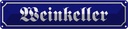 Blechschild 10x46 cm Weinkeller Wein Bar Küche Kochen Essen