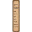 Blechschild 10x46 cm Rezept für Gesundheit 2 Tassen Dekoration Restaurant Küche