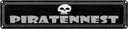 Blechschild 10x46 cm Piratennest Dekoration