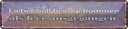 Blechschild 10x46 cm Liebe vollheimgekommen als leer