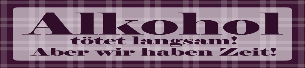 [LA-1815315] Blechschild 10x46 cm tötet langsam aber wir haben Zeit