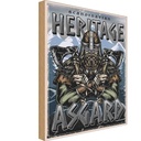 Holzschild 40x30 cm Heritage Asgard Scandinavian Europa