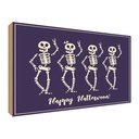 Holzschild 30x40 cm Happy Halloween Geburtstag Feiern Party Fest