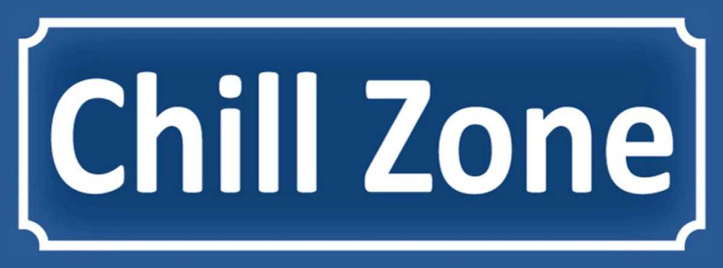 [LA-116244-H] Holzschild 10x27 cm Chill Zone Keep Calm